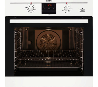 AEG BE300362KW Electric Steam Oven - White AEG BE300362KW Electric Steam Oven - White